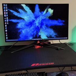 ASUS ROG Swift 32” 4K OLED Gaming Monitor (PG32UCDM) - UHD (3840 x 2160), QD-OLED, 240Hz
