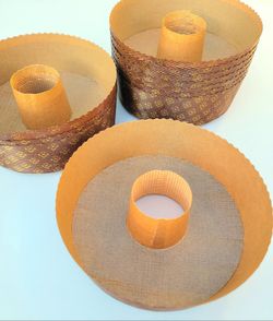 12 pcs angel food cup cake liners 8.375" wide