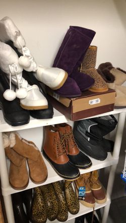 Boots for the snow or sizes men and women