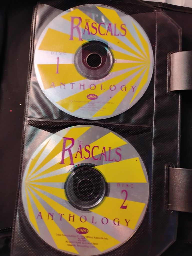 THE RASCALS "ANTHOLOGY" CD RARE 2 DISC SET 
