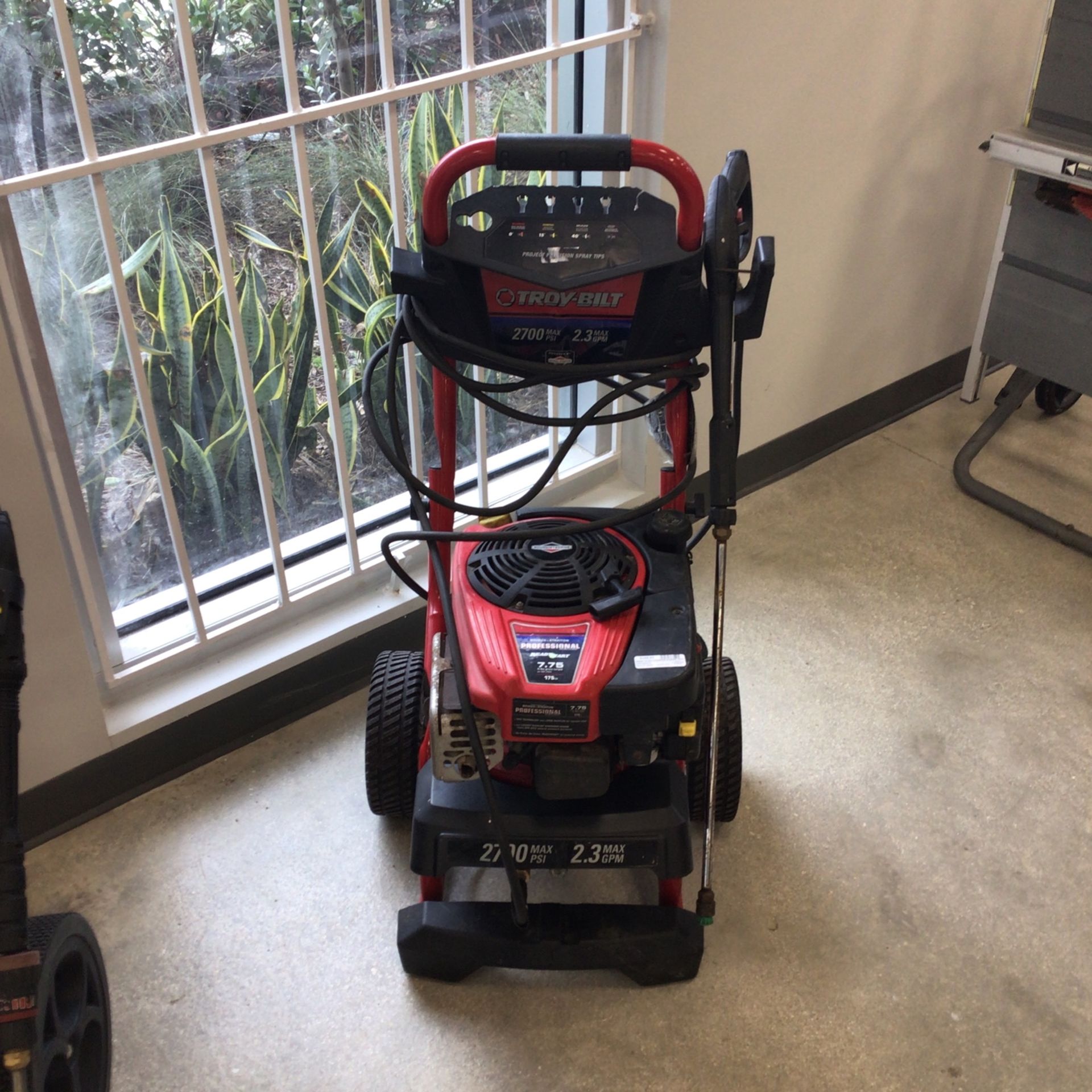Troy Built Ready Start Pressure Washer 2700psi Bad Pump