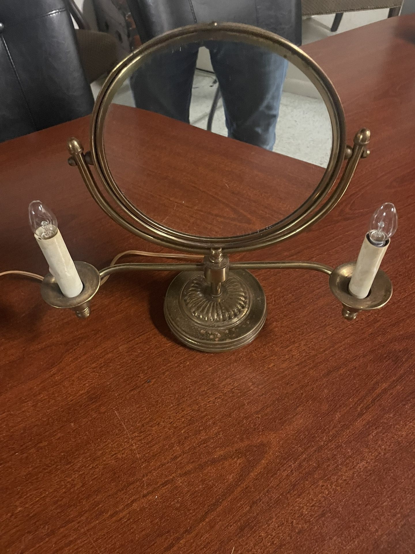 Rare unique Candelabra Mirror 1940’s