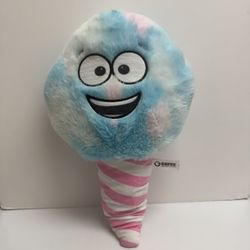 15” Goffa Smiley Cotton Candy Plush Stuff Animal Toy Carrnival Food NWT