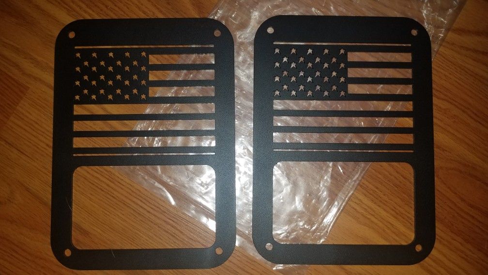 Jeep wrangler tail Light covers