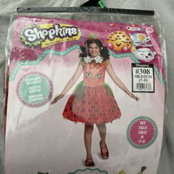 Girls Shopkins Costume Size M 7-8