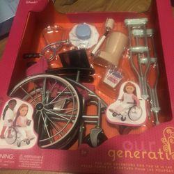 Our Generation Wheelchair Medical Set