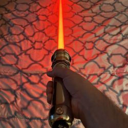 Hasbro force effects elite Darth Sidious Lightsaber (Black Series)