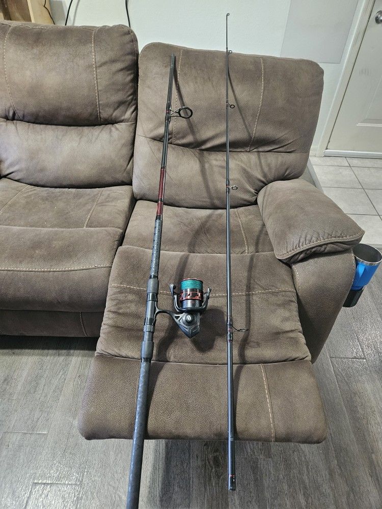 Penn Prevail And Battle Spinning Surf Combo Rod And Reel For Beach Shore Pier Bridge Inshore