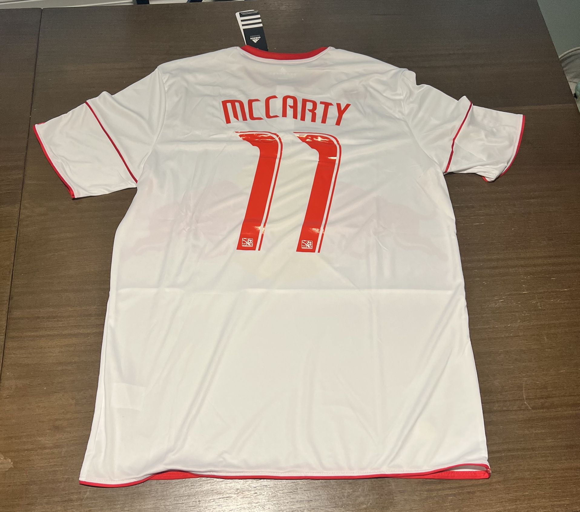 Dax McCarty New York Red Bulls XXL Adidas Soccer Jersey MLS New NWT Metrostars