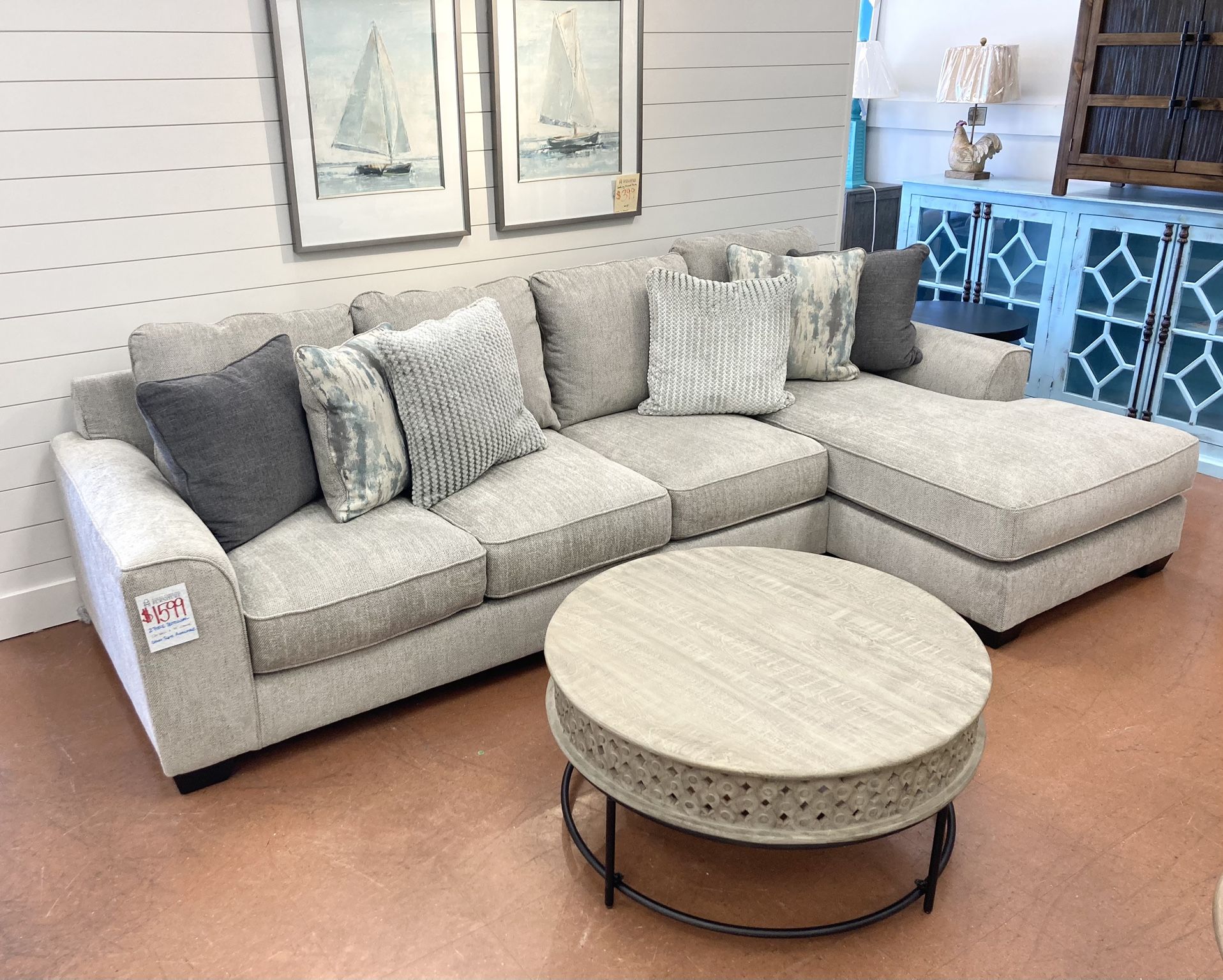 New 126” Sectional — SPECIAL