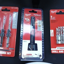 Milwaukee Bits And Attachments *NEW*