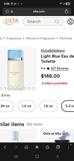 DOLCE & GABBANA  light blue