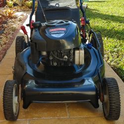 Lawn Mower Craftsman  Platinum 190cc Self Propelled High Wheel Great Working Condition!