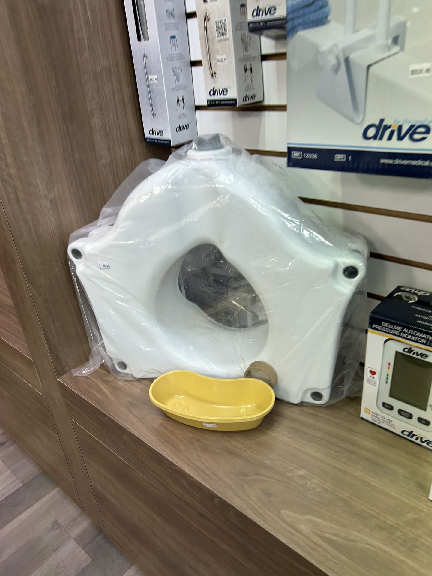 Raised Toilet Seat With Arms. Financing Available ✅ 