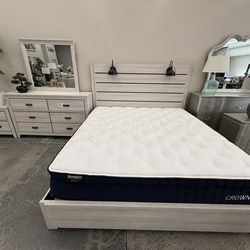 4 PC KING BEDROOM SET
