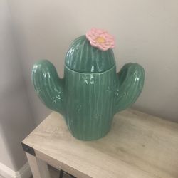 Cactus Cookie Jar
