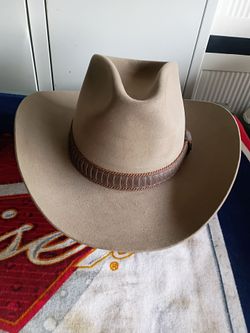 Custom Stetson cowboy hat xxx 3x beaver