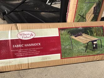 Fabric Hammock (selling the pair together)