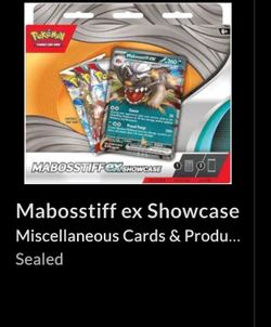 Mabosstiff ex Showcase Miscellaneous Cards & Produ... Sealed