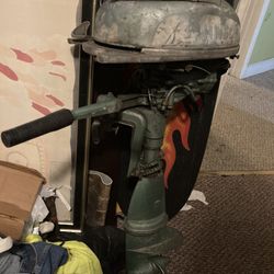 1950 Johnson 5 hp runs￼ tn26