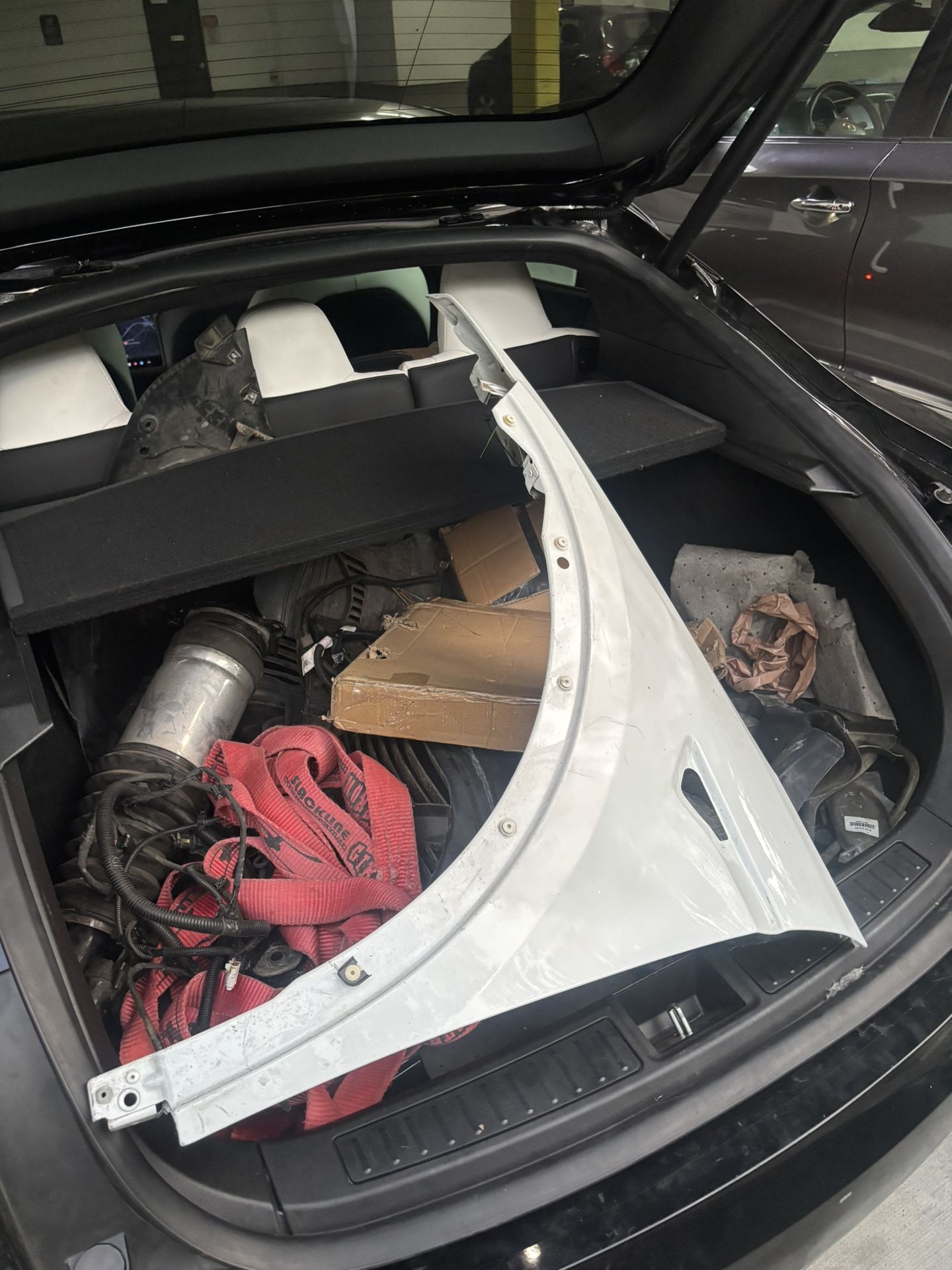 Tesla Model X Fender Left White 2016-2020