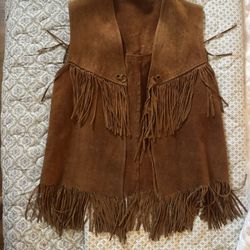 Premium Leather Women’s Vest 