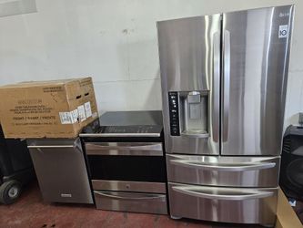 Stainless Appliances Delivery Available 