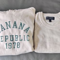 Men’s Banana Republic Hoodie And Sweater