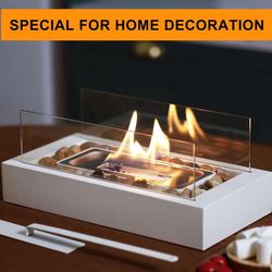 New Small Tabletop Fire Pit Mini Fireplace