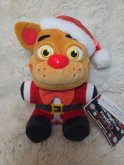 Official Funko FNAF Holiday Santa Freddy 7" Plush - NWT Vaulted Mint
