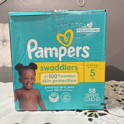 Pampers Swaddlers - Size 5 