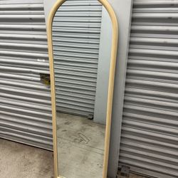 Arched Full-Length Floor Mirror
