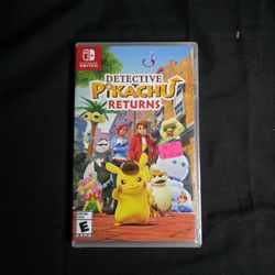 Nintendo Switch Detective Pikachu Returns