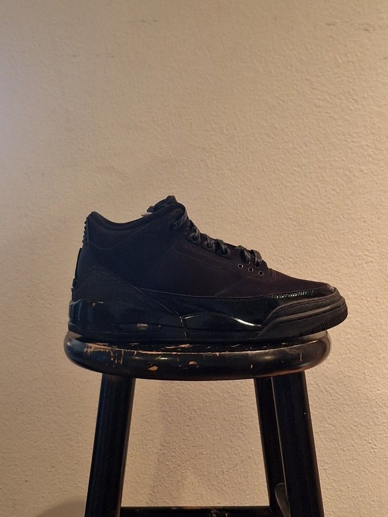 Jordan 3 Black Cat Size 10