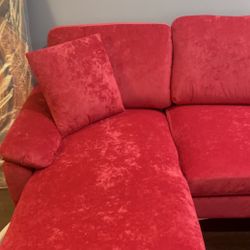 Brand New Sofa (Pinkish Red)