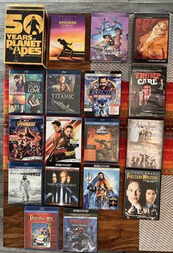 4K Ultra HD, Blu-Ray, DVD for sale