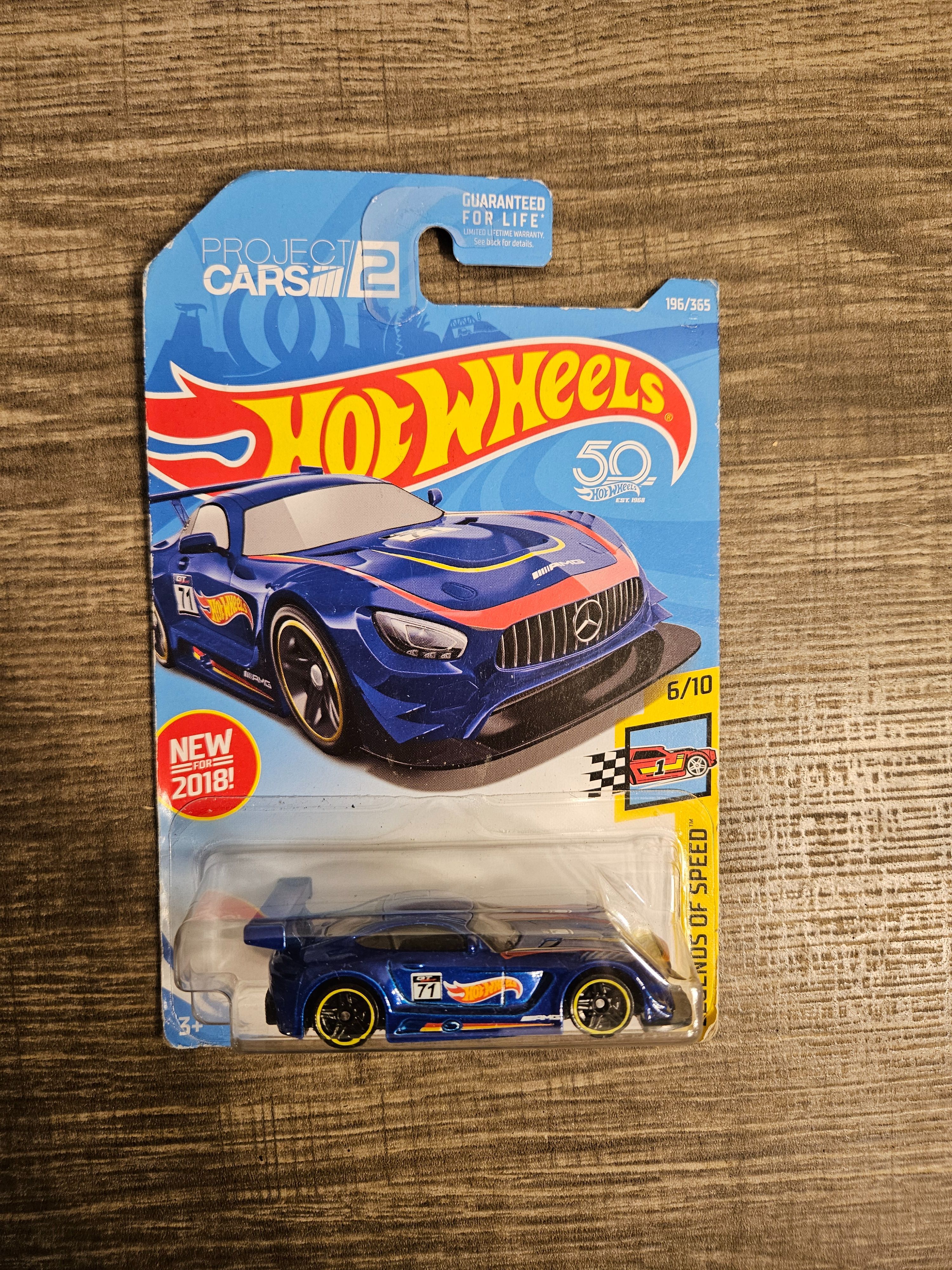 Hot Wheels '16 Mercedes-AMG GT3 -- ITEM #20787