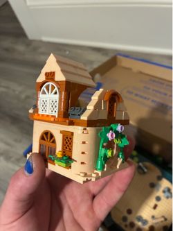 Lego village and botanicals pieces