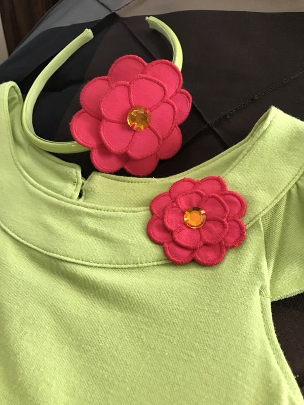 Gymboree dress with matching headband
