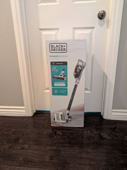 Black& Decker power series plus cordless stick vacuum