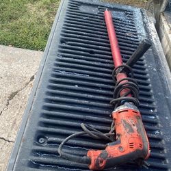 Milwaukee Drill With Roofing Extension