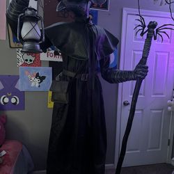 7 FT Plague Doctor Animatronic Halloween Prop – Working – Very Tall