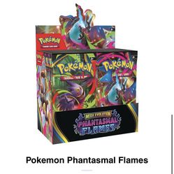 Sealed Phantasmal Flames Booster Box x1 