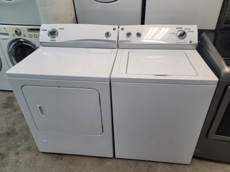 Kenmore Top Loading Washer And Gas Dryer Set In Excellent Condition Reliable 