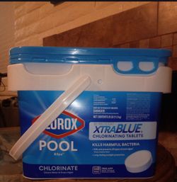 25LB Clorox CHLORINE TABLETS**unopened**