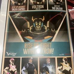 Voltron: Legendary Defender 11×17 Promotional Netflix TV Series Poster 
