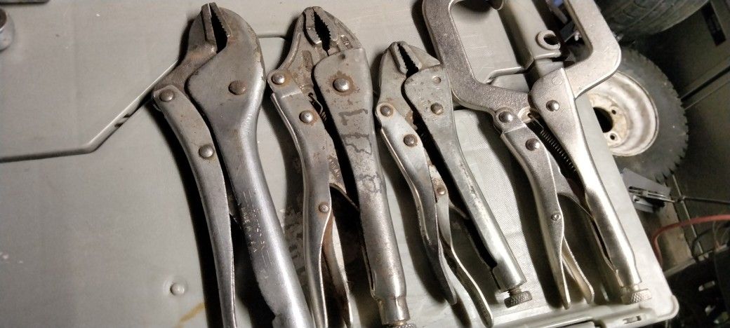 Vise Grips Two Pairs Craftsman Two Pairs Unknown