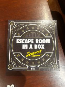 Escape Room in a Box - werewolf experiment