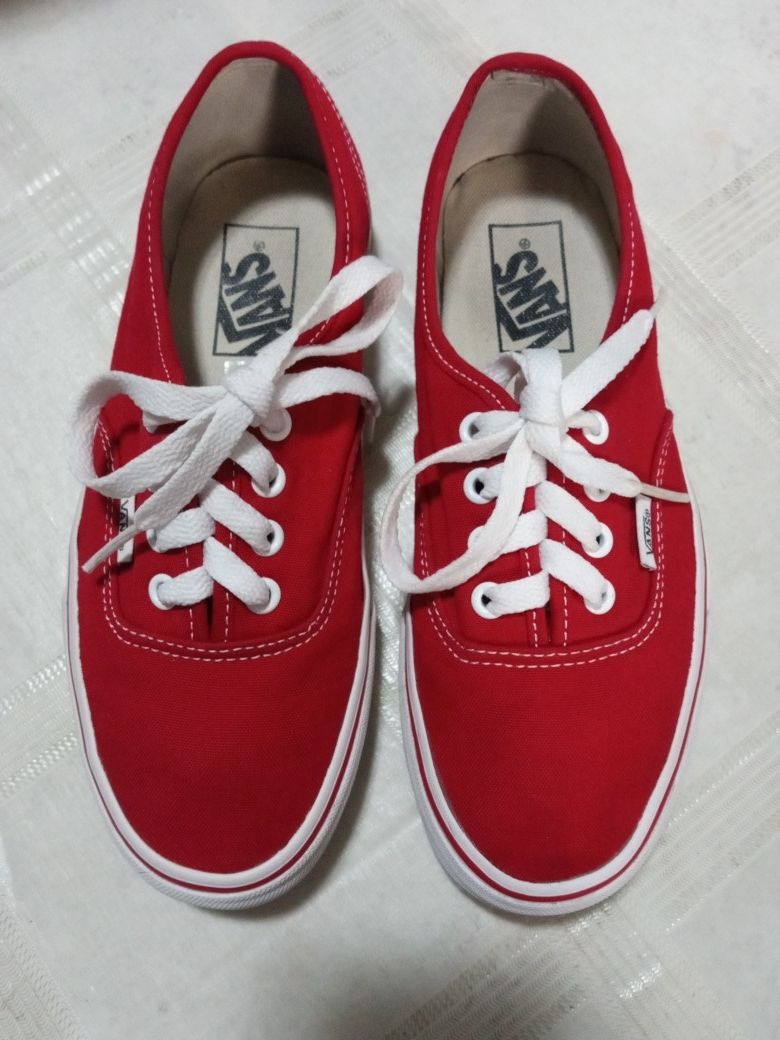 Red Vans