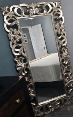 Vintage Mirror/vintage Mirror/floor or wall  mirror/Cash Only